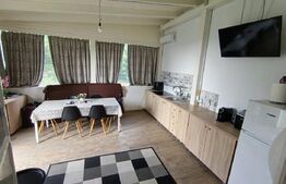 Casa ultra finisată și mobilata cu 3 camere 1 living și o terasă generoasă 