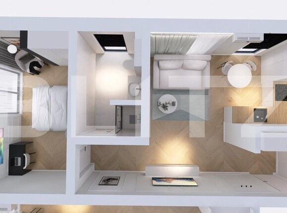 Apartament de vânzare 2 camere Exterior-Sud - 180802AV | BLITZ Zalău | Poza2