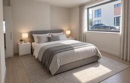 Apartament cu 3 camere, dispus pe două niveluri, cu gradina 